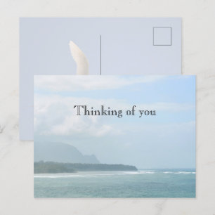 Carte Postale Kauai Hawaii Kilauea Ocean Tropicbird à queue roug