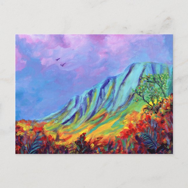 Carte postale Kauai Kalalau Valley (Devant)