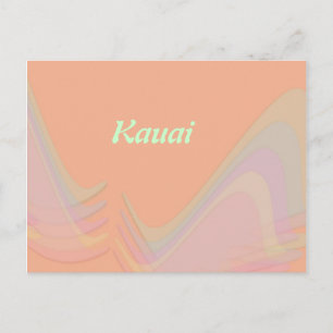 Carte postale Kauai Pastel Wings