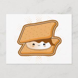 Carte Postale Kawaii Smore