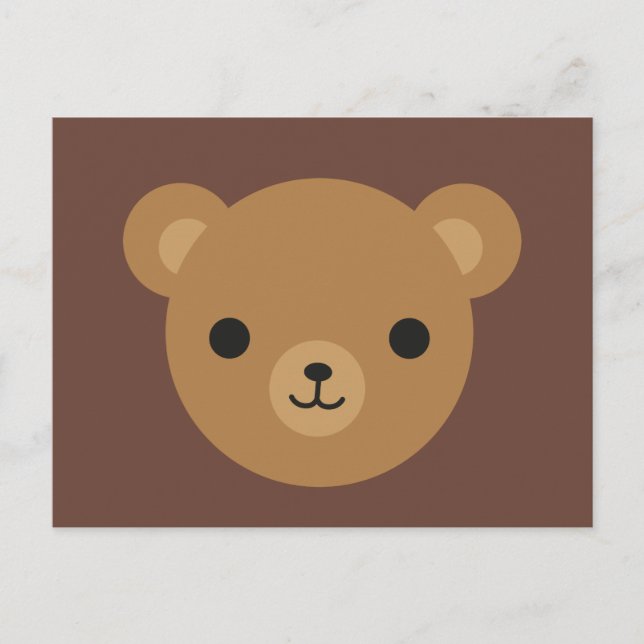 Carte Postale Kawaii Teddy Bear (Devant)