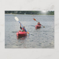 Carte postale Kayak Kids