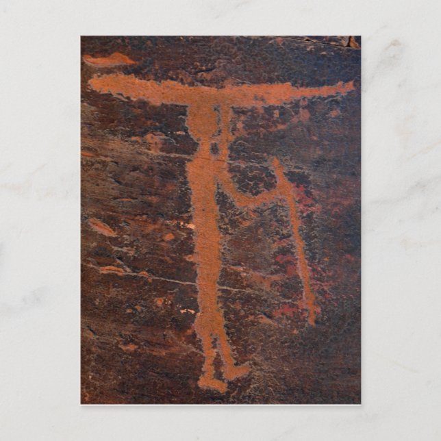 Carte Postale Kayak Petroglyph (Devant)