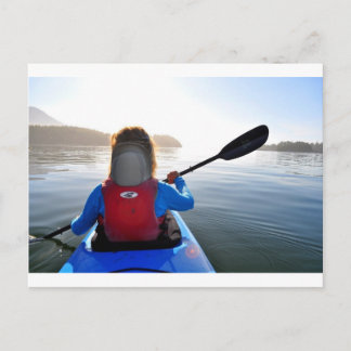 Carte Postale Kayak sur l'île de Vancouver