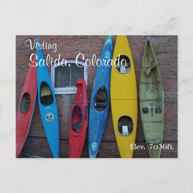 Carte Postale Kayak Wall II (Devant)