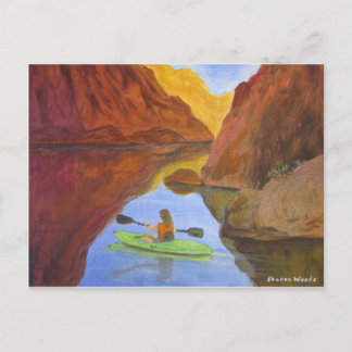 Carte Postale Kayaking au lac Powell