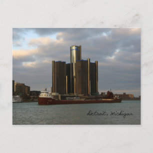 Carte postale Kaye E. Barker Detroit