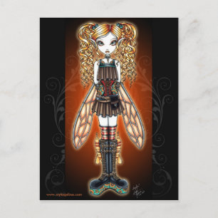 Carte postale "Kayla" Steampunk Fairy