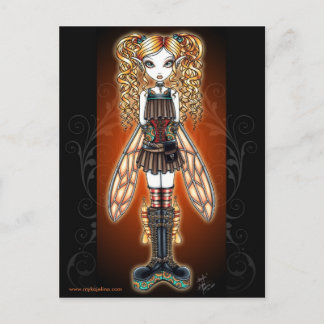 Carte postale "Kayla" Steampunk Fairy