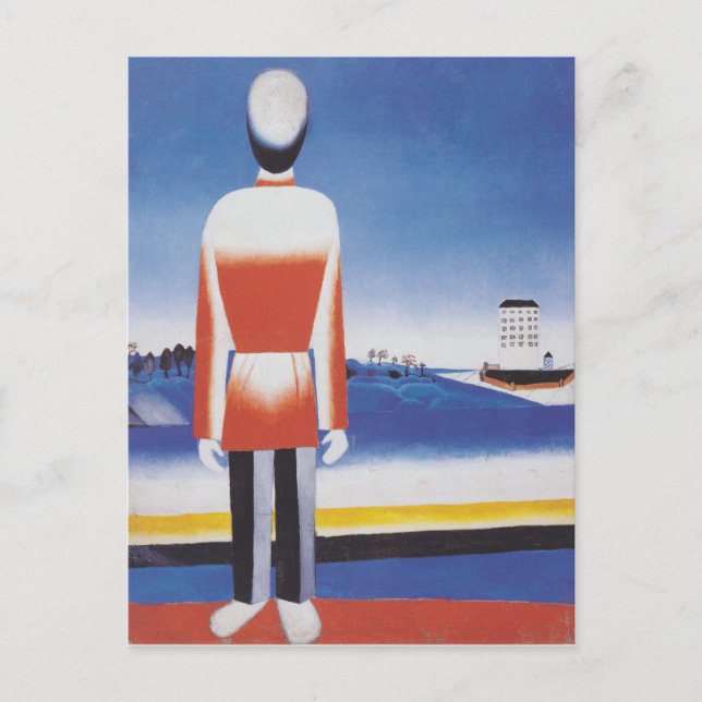 Carte Postale Kazimir Malevich Art (Devant)