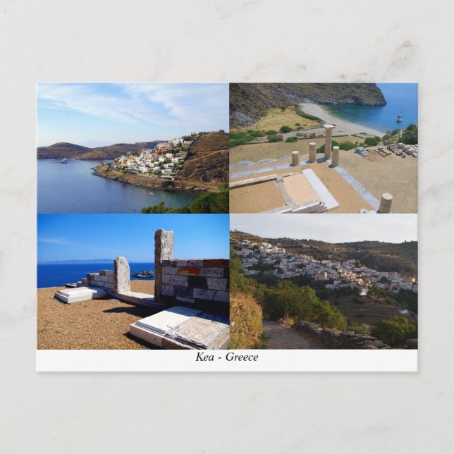 Carte Postale Kea - Grèce (Devant)