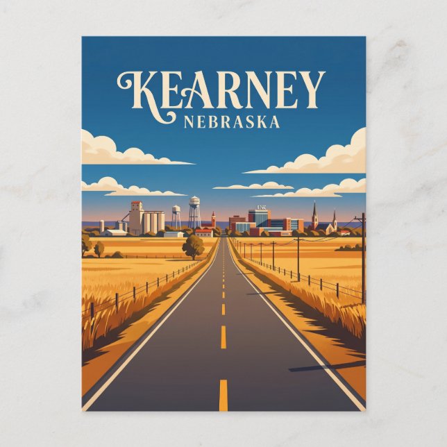 Carte Postale Kearney États-Unis (Devant)