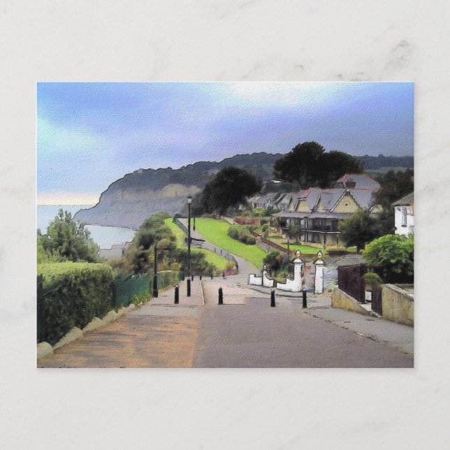 Carte Postale Keats Green, Shanklin, île de Wight, Angleterre (Devant)