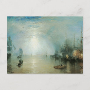 Carte Postale Keelmen Height Coals, Lune par Joseph Turner