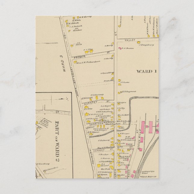 Carte Postale Keene, Ward 12 (Devant)