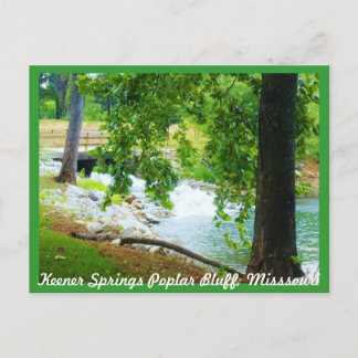 Carte Postale Keener Springs Poplar Bluff, Missouri
