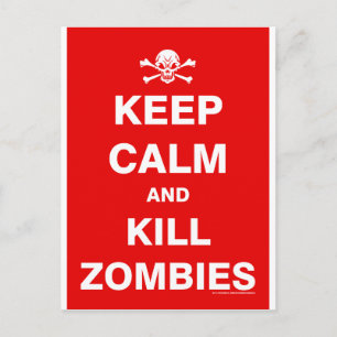 Carte Postale Keep calm