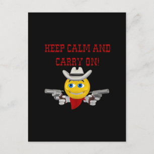 Carte Postale Keep Calm and Carry