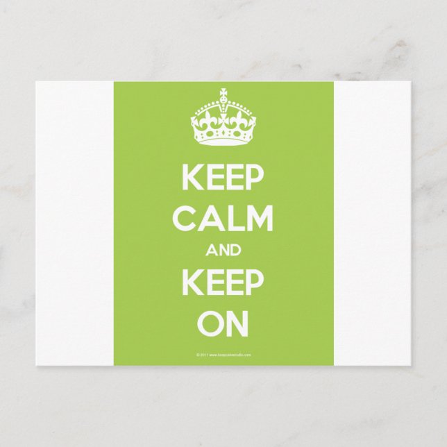 Carte Postale Keep-Calm-And-Keep-On.pdf (Devant)