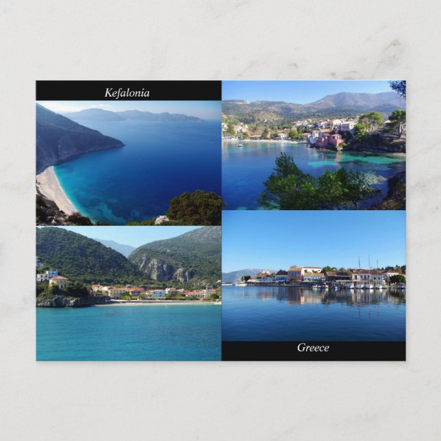 Carte Postale Kefalonia - Grèce (Devant)