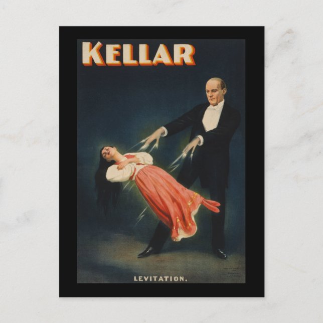 Carte Postale Kellar Levitation 3 (Devant)