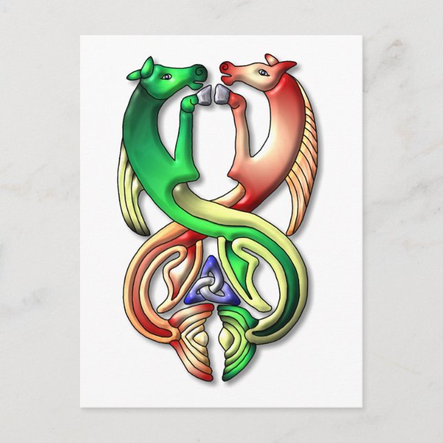 Carte Postale Kelpie Colors (Devant)