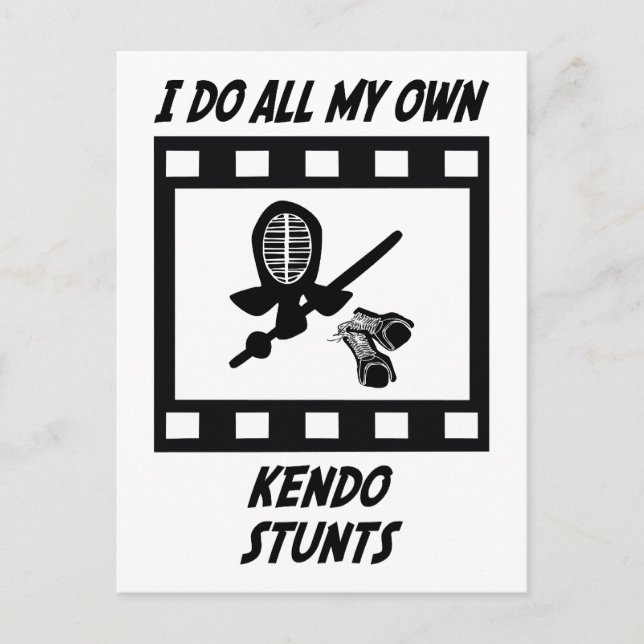 Carte Postale Kendo Stunts (Devant)