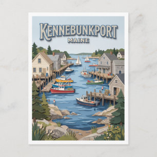 Carte Postale Kennebunkport Maine