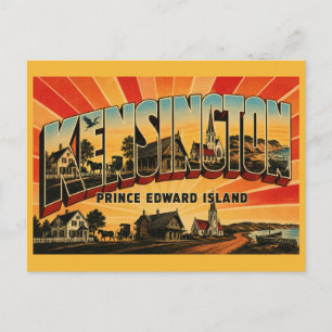 Carte Postale Kensington PEI Musée du village d'Anne