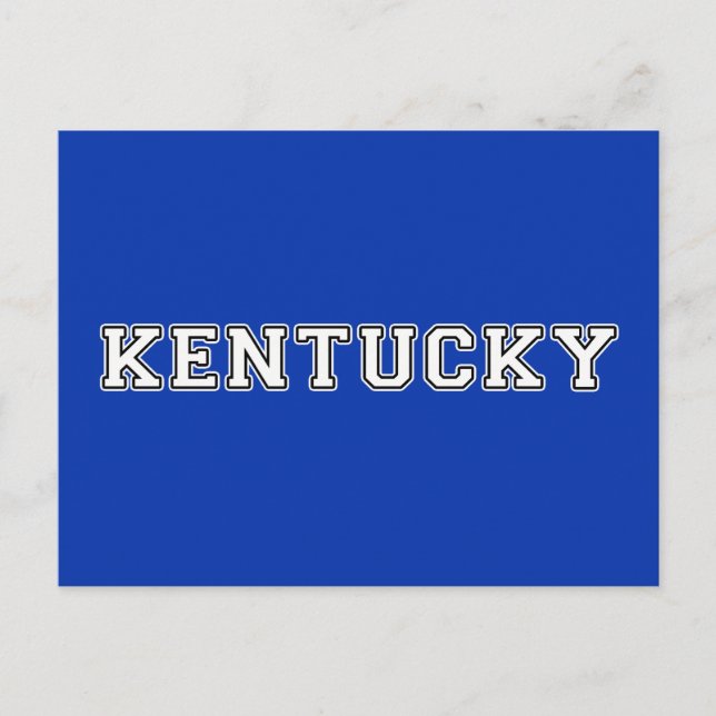 Carte Postale Kentucky (Devant)