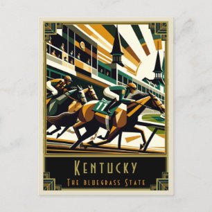 Carte Postale Kentucky   Art déco
