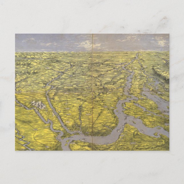 Carte Postale Kentucky et Tennessee 5 (Devant)