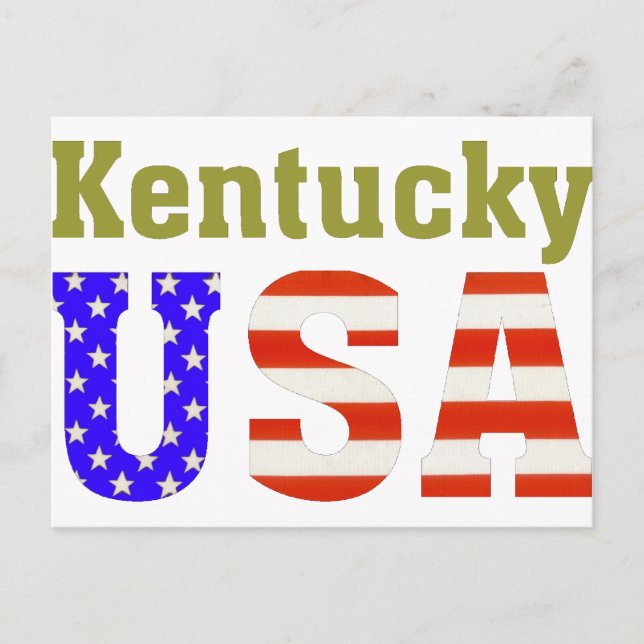 Carte Postale Kentucky USA ! (Devant)