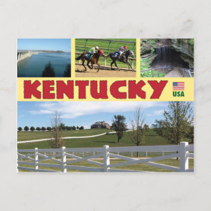 Carte postale Kentucky USA Multiview Photos