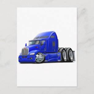Carte Postale Kenworth 660 Blue Truck