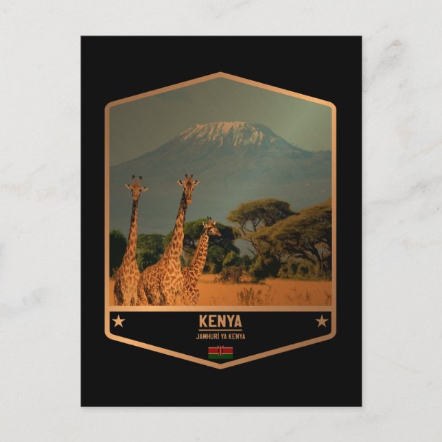 Carte Postale Kenya (Devant)