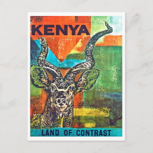 Carte Postale Kenya
