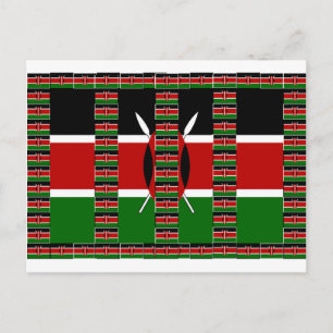 Carte Postale Kenya Magique : Cadre d'Unité et de Fierté