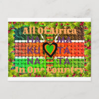Kenya : Toute l'Afrique dans un pays - Drapeau tis