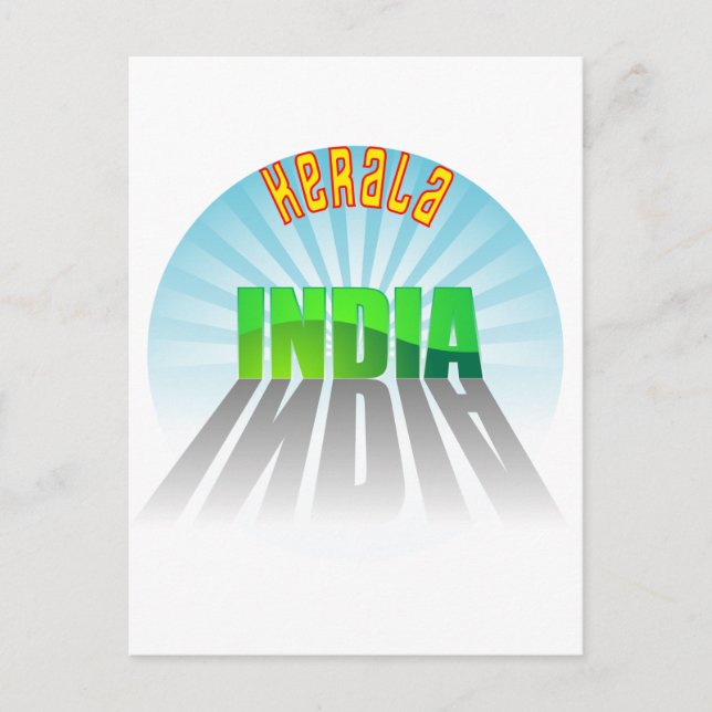 Carte Postale Kerala (Devant)