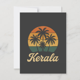 Carte Postale kerala inde
