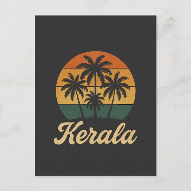 Carte Postale kerala inde (Devant)