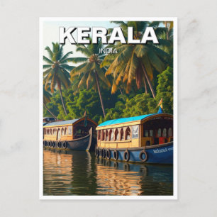 Carte Postale Kerala Inde