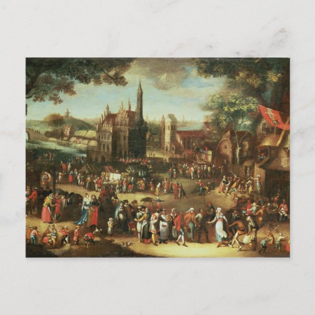 Carte Postale Kermesse à Avdenarde (Devant)