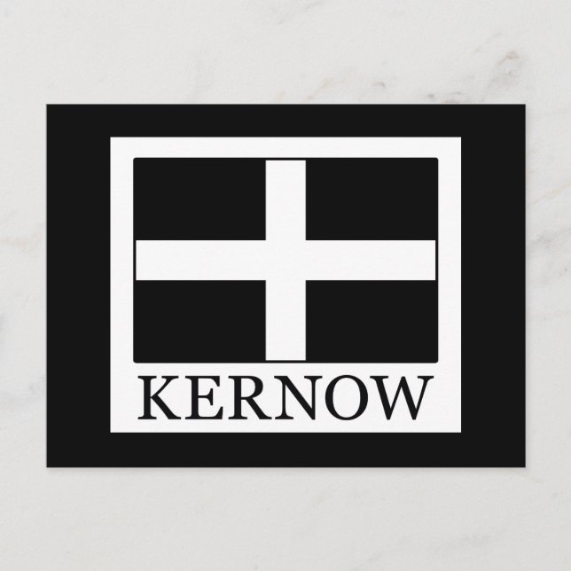 Carte Postale Kernow (Devant)