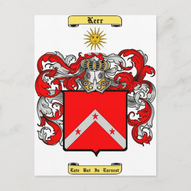 Carte Postale Kerr (écossais) (Devant)