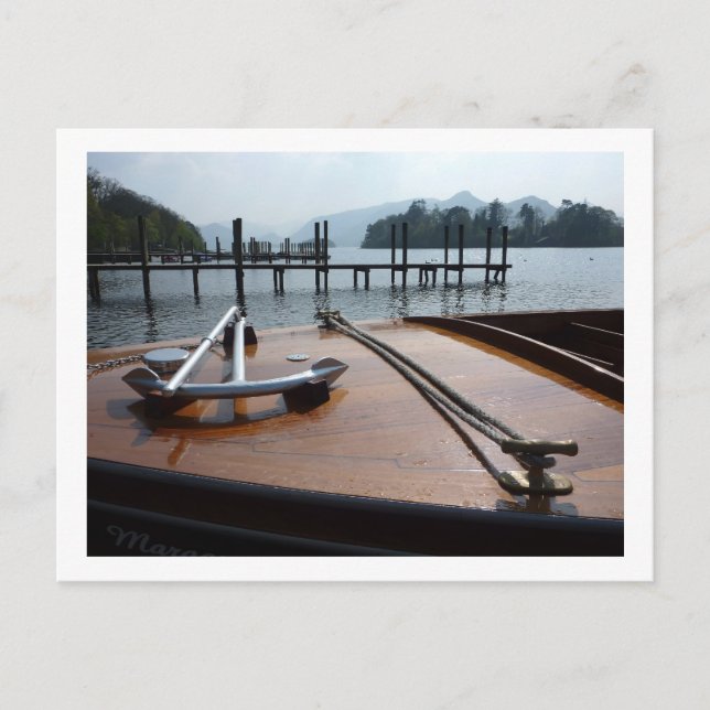 Carte Postale Keswick Boat Landings (Devant)