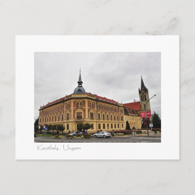 Carte Postale Keszthely, Ungarn Postkarte (Devant)