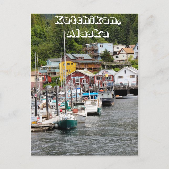 Carte Postale Ketchikan, Alaska (Devant)