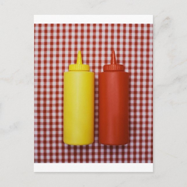 Carte Postale Ketchup & Mustard (Devant)
